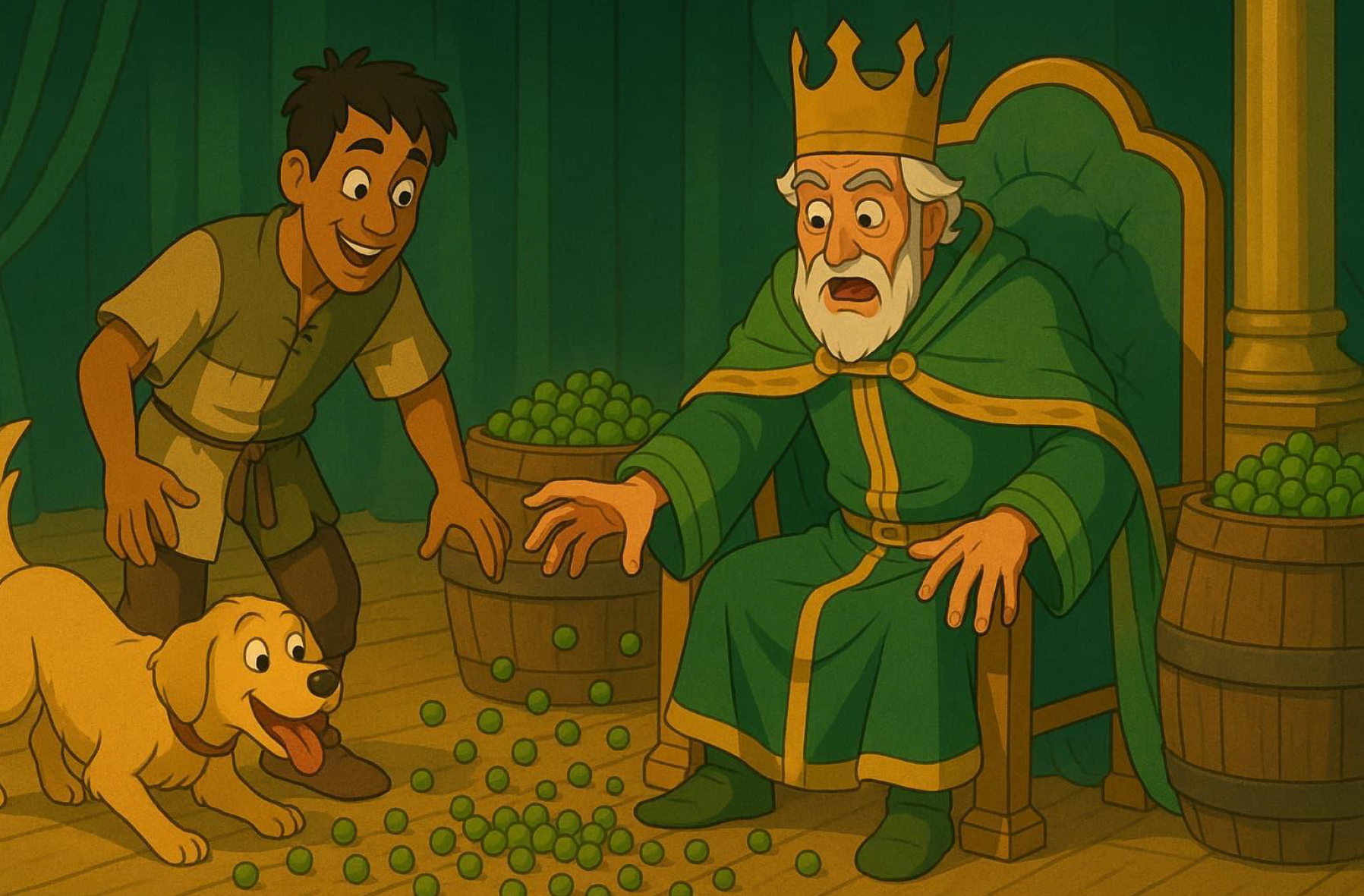 Pea King Scenes Collection 7